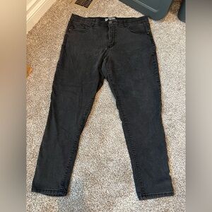 Wit & Wisdom Tummy Control Black Jean Leggings